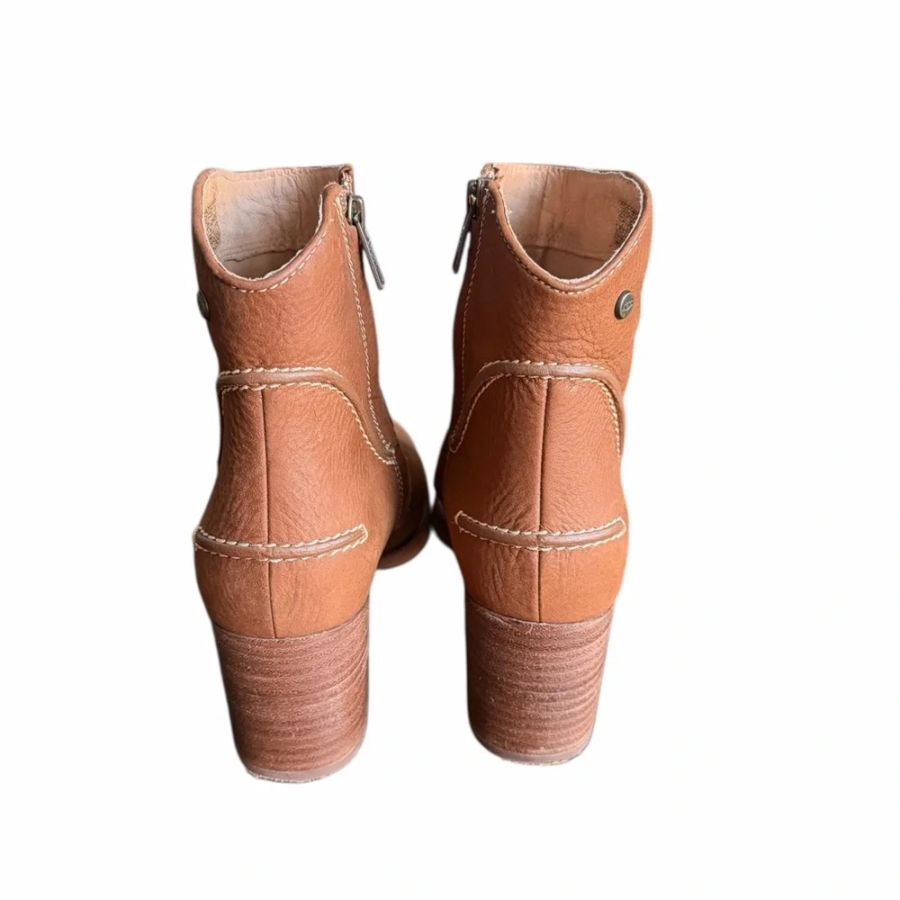 UGG Annie Brown Ankle Booties Size 7 - Picture 7 of 10